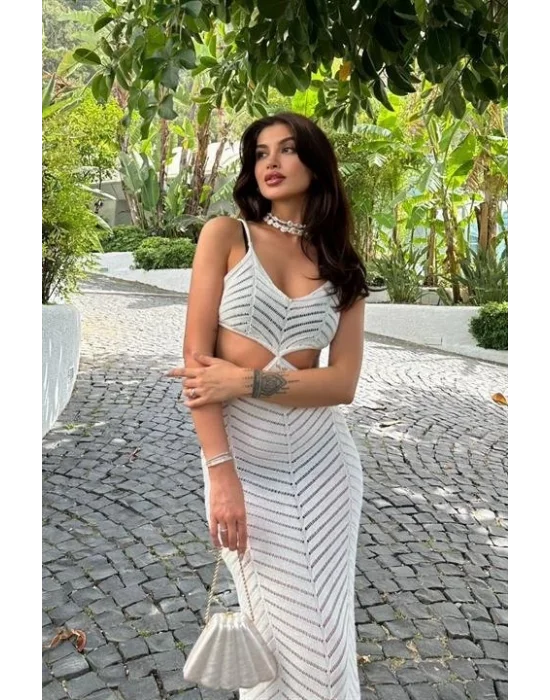 Kerry Sırt Dekolteli Cut Out Elbise 2776