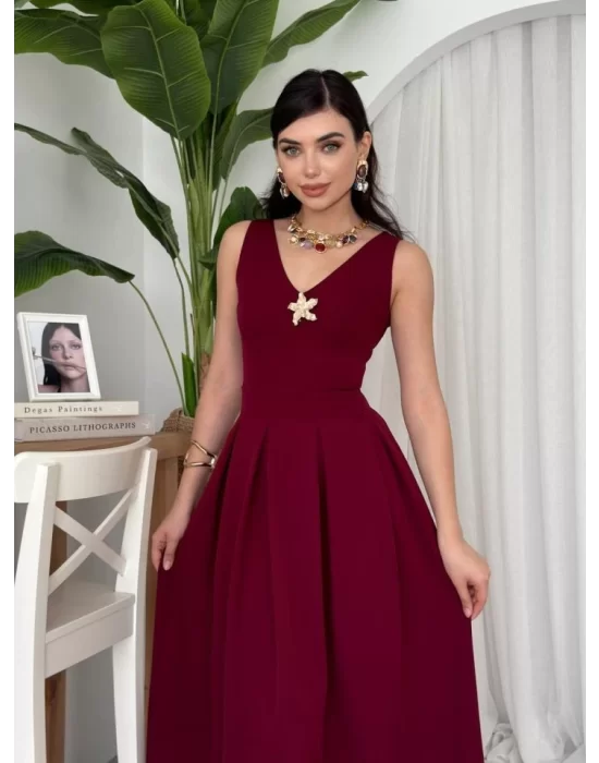 Late Yıldız Detaylı Elbise