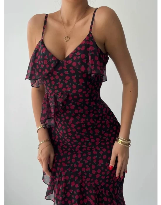 Lida Şifon Elbise