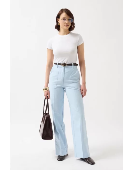 Likralı Basic T-Shirt