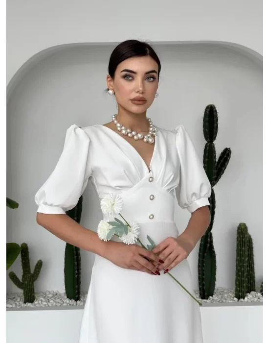 Linda Midi Elbise
