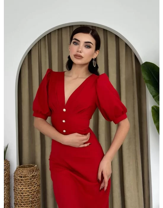 Linda Midi Elbise