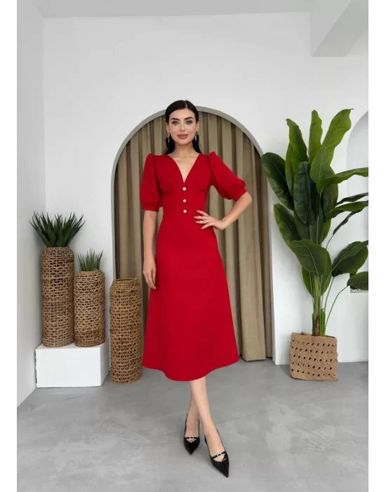 Linda Midi Elbise