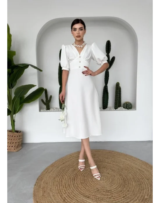 Linda Midi Elbise