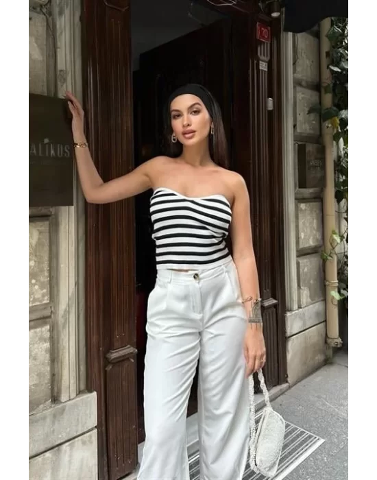 Mathilde Straplez Crop Top 3271-01