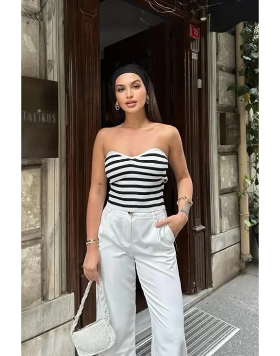 Mathilde Straplez Crop Top 3271-01