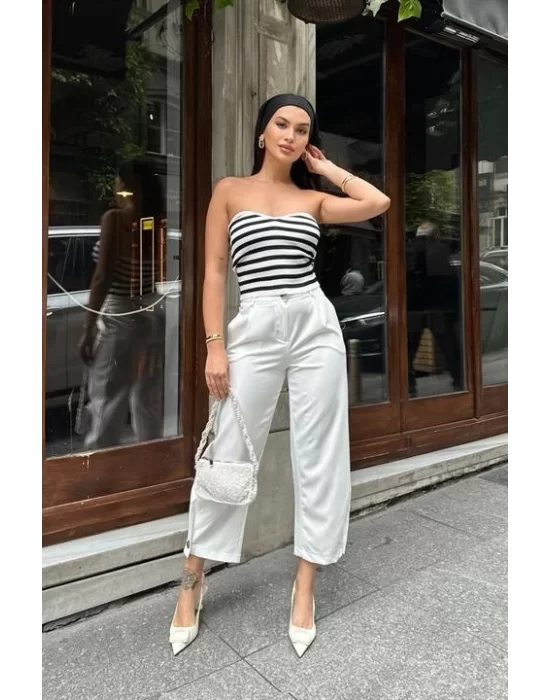 Mathilde Straplez Crop Top 3271-01