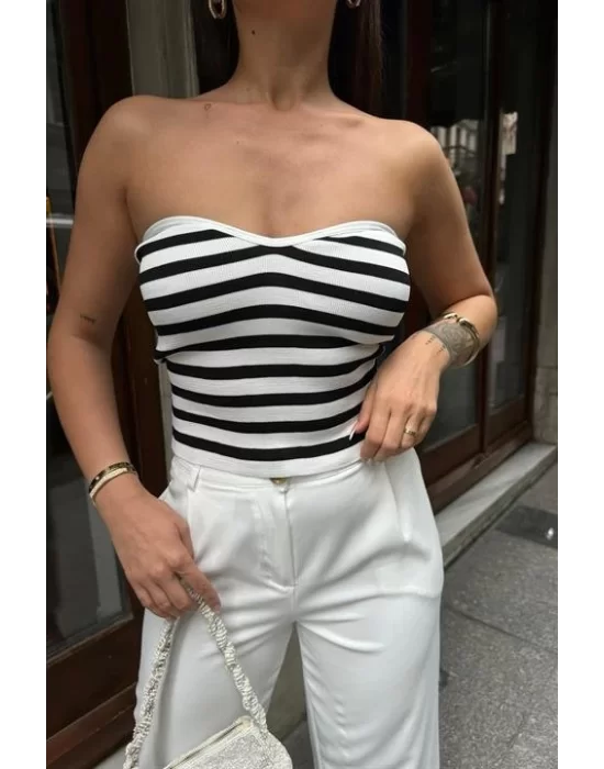 Mathilde Straplez Crop Top 3271-01