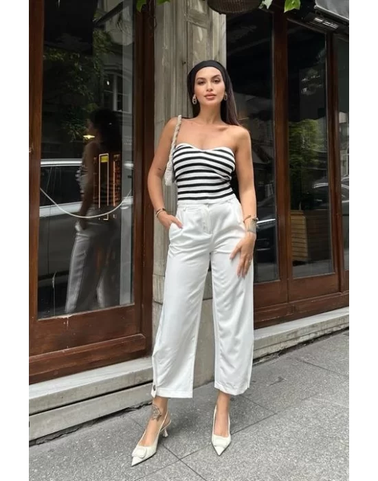 Mathilde Straplez Crop Top 3271-01