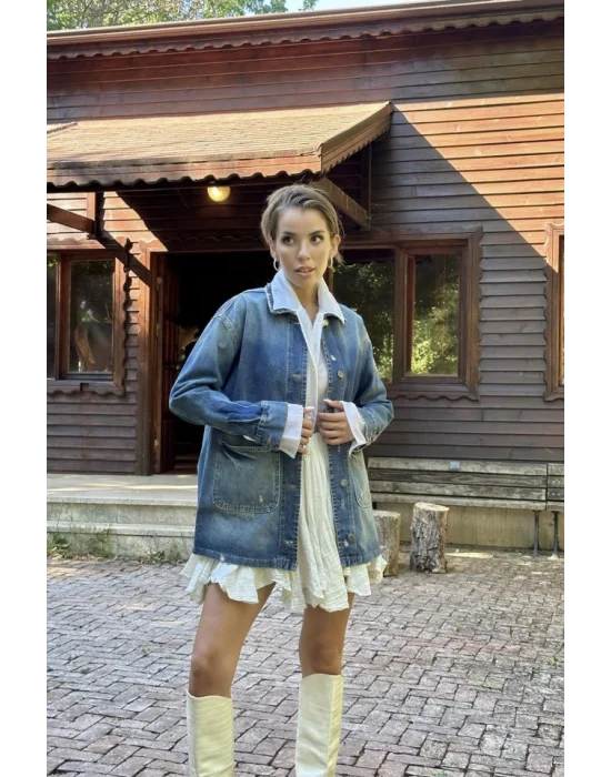 Mavi Vintage Kot Ceket