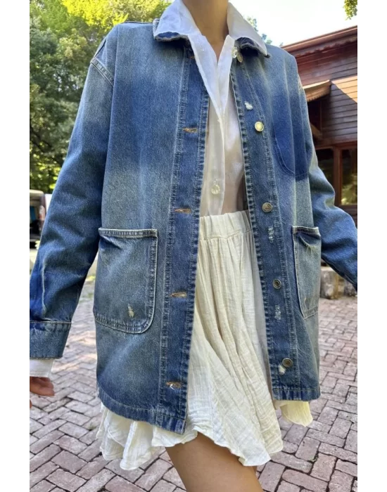 Mavi Vintage Kot Ceket