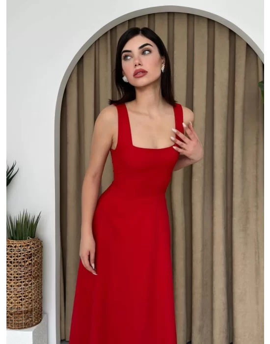 Neapolitan Askılı Elbise