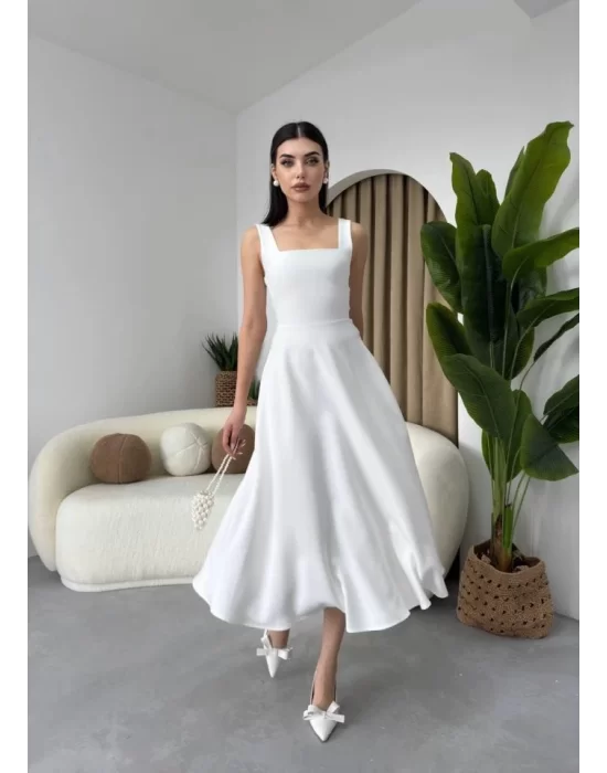Neapolitan Askılı Elbise