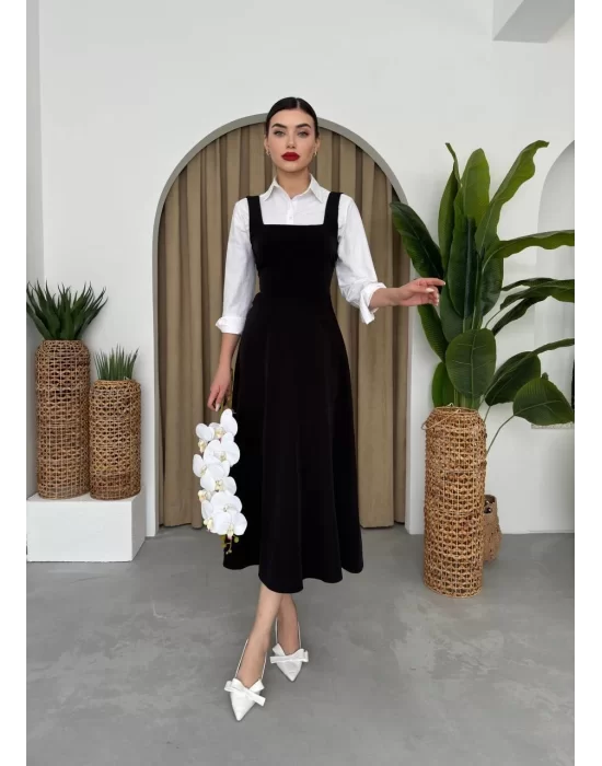Neapolitan Askılı Elbise