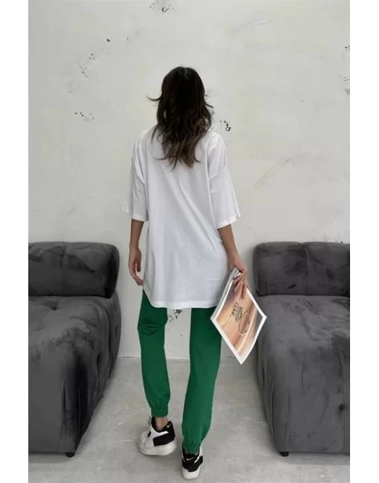Nicoline Baskılı Pantolon Takım 9473-10