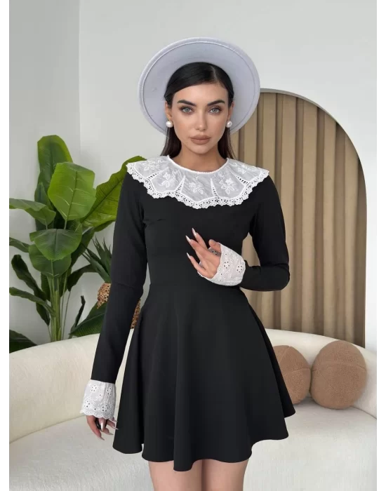 Nord Dantel Yaka Kol Elbise