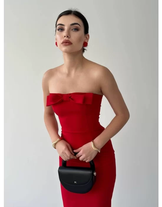 ÖNÜ KURDALELİ KAELM ELBİSE