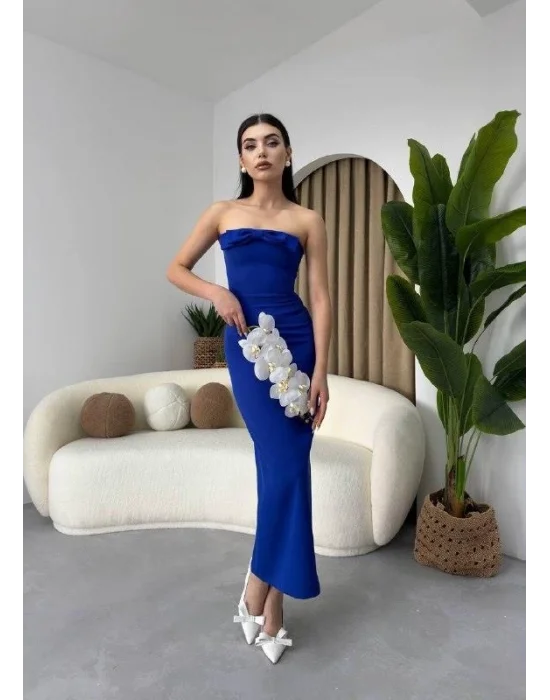 ÖNÜ KURDALELİ KAELM ELBİSE
