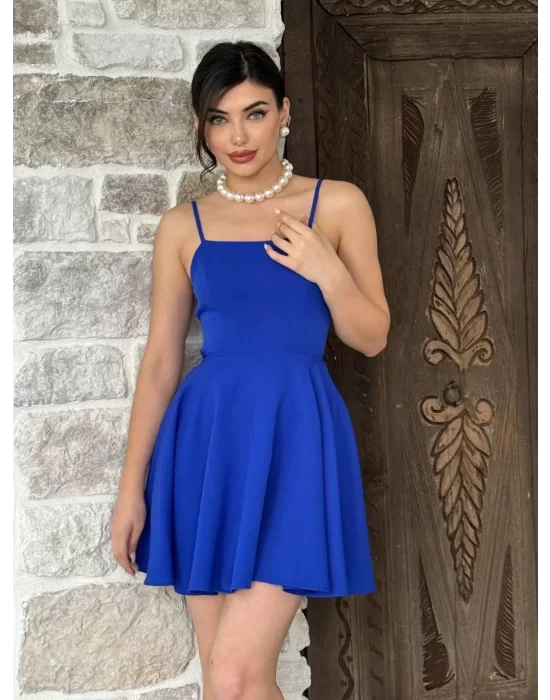 Pole İp Askılı Elbise