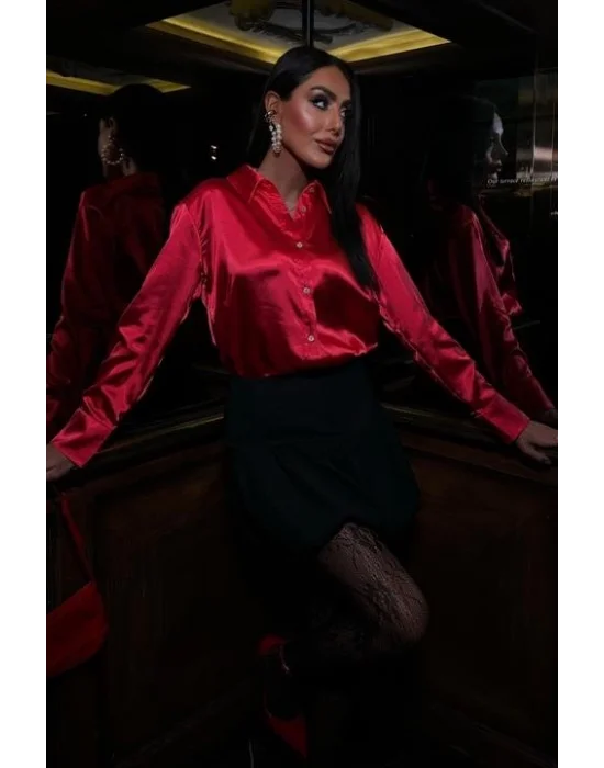 Premium Saten Gömlek 3438