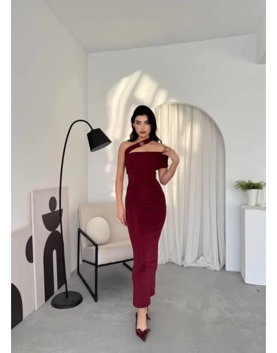 Reta Çapraz Omuz Elbise