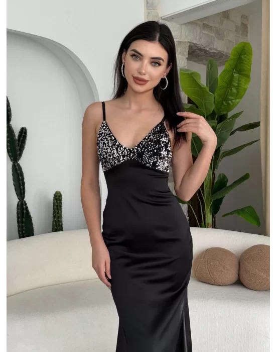 Shany İp Askılı Elbise