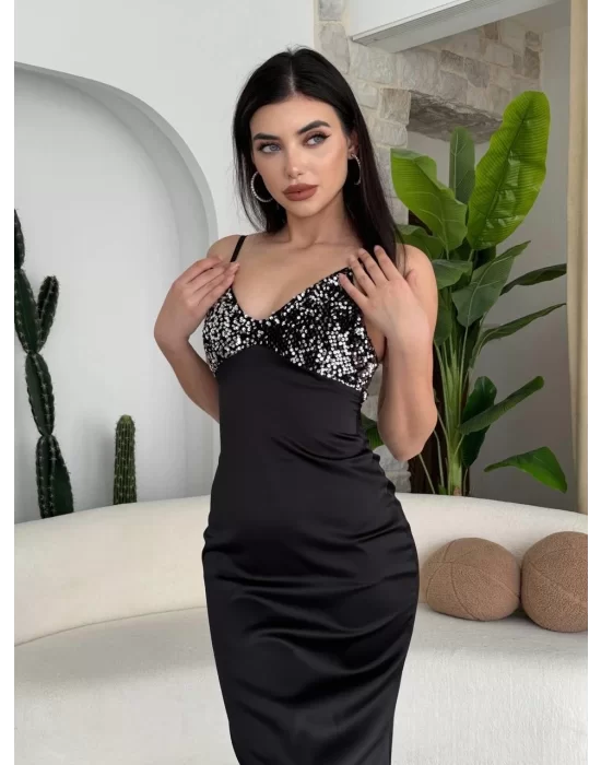 Shany İp Askılı Elbise