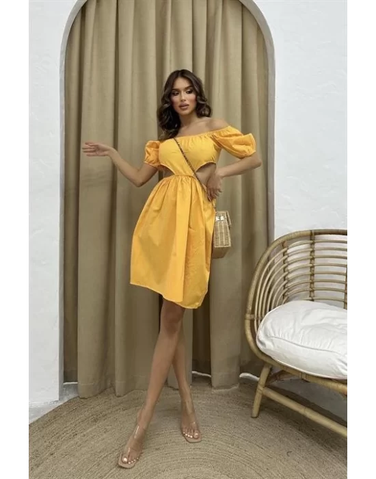 Stefanie Cut Out Elbise 2143-02