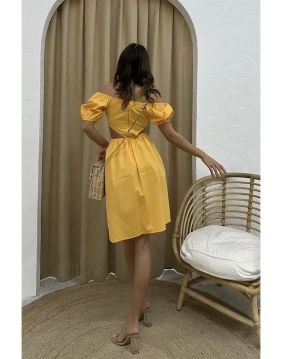 Stefanie Cut Out Elbise 2143-02