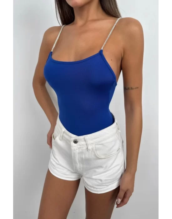 Taş Askılı Bodysuit