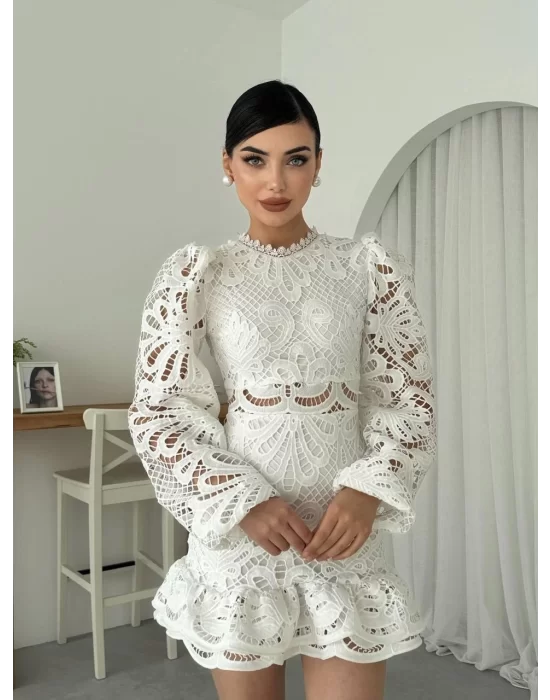 Tase Dantel Elbise