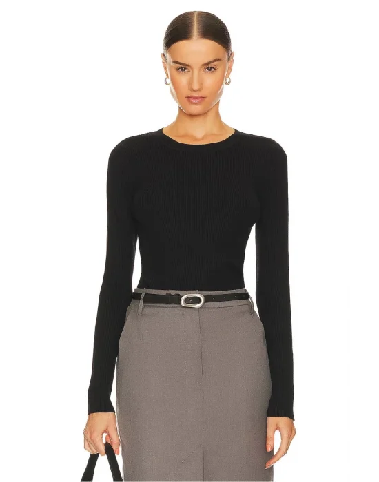 Uzun Kol Bisiklet Yaka Bluz