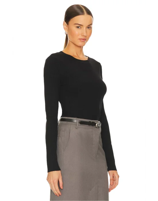 Uzun Kol Bisiklet Yaka Bluz