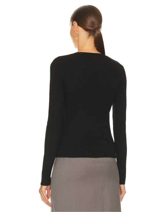 Uzun Kol Bisiklet Yaka Bluz