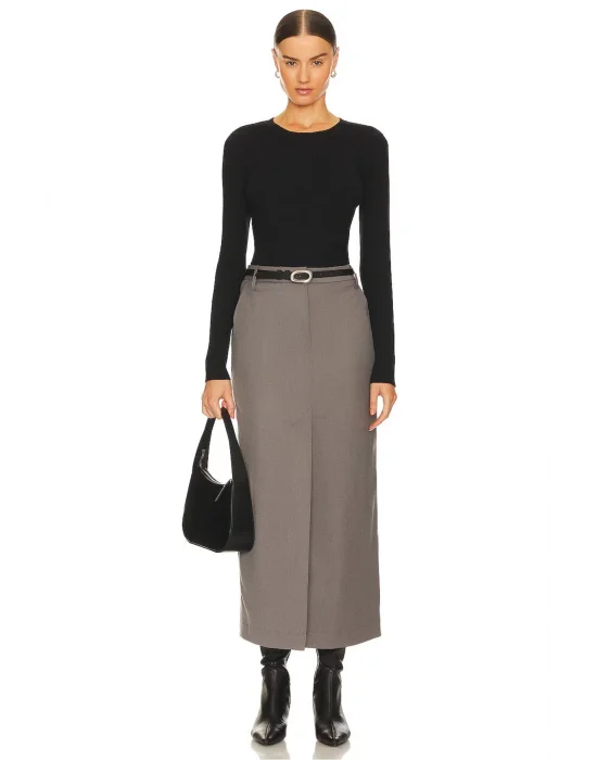 Uzun Kol Bisiklet Yaka Bluz