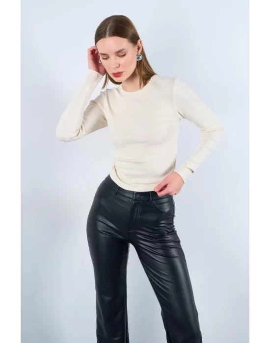 Uzun Kollu Body - Ekru