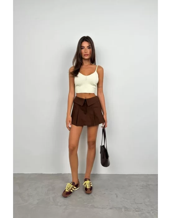 V Yaka Crop Bluz