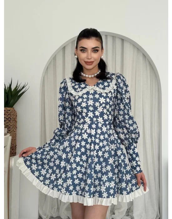 Vero Bebe Yaka Elbise