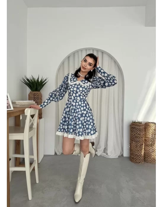 Vero Bebe Yaka Elbise