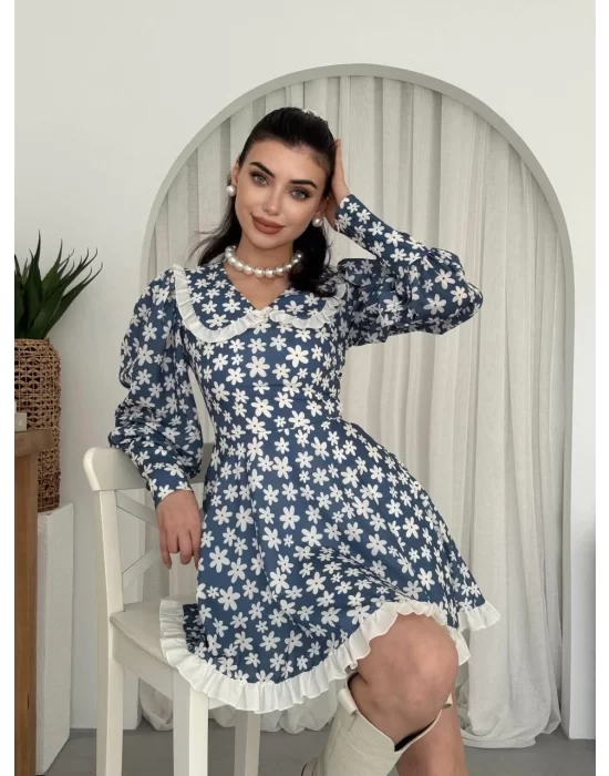 Vero Bebe Yaka Elbise