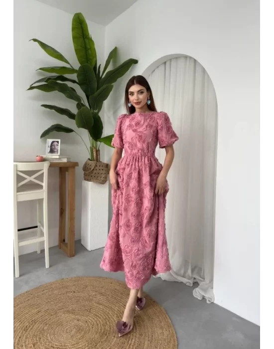 Wear Sırt Bağlama Detaylı Elbise