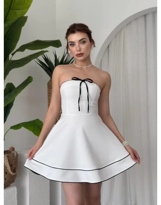 Yuna Straplez Elbise