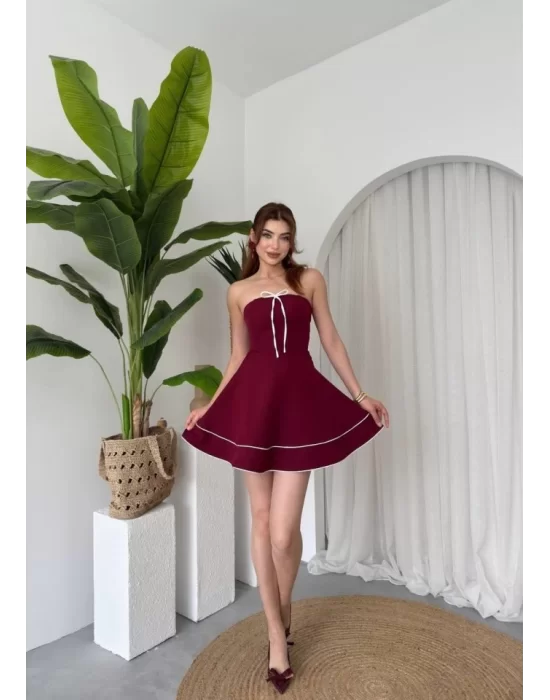 Yuna Straplez Elbise