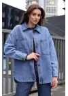 0613 Cepli Kot Ceket - Koyu Mavi