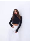 42231 TRİKO BALIKÇI KAZAK-SİYAH