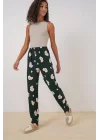 4323 Desenli Pijama Altı - Y.Zümrüt
