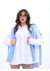 6749 GÖMLEK-DALLAS ÇİZGİLİ