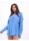 6758 GÖMLEK-MAVİ