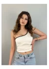 Tek Omuz Crop