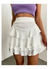 Fırfırlı Mini Etek - Şık ve Trend Parça